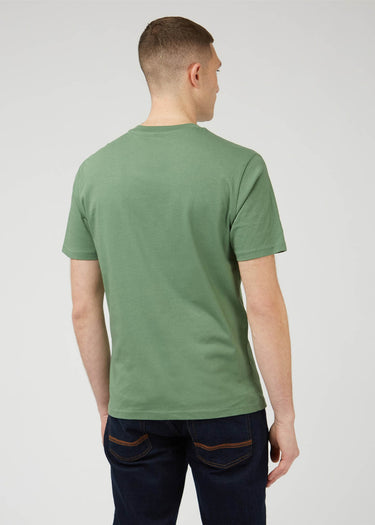 Ben Sherman T-shirts Signature logo tee - rich fern