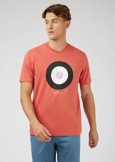 Ben Sherman T-shirts Signature target tee - raspberry