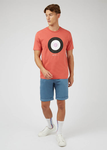 Ben Sherman T-shirts Signature target tee - raspberry