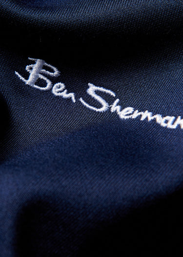 Ben Sherman Vesten House taped track top - marine