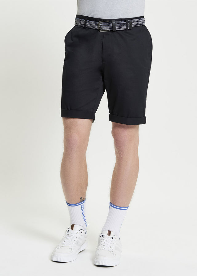 Ben Sherman Korte Broeken Signature chino short - black