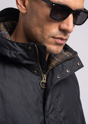 Barbour Jassen Barbour bedale wax parka - navy