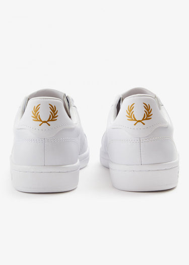Fred Perry Schoenen B721 leather - white gold