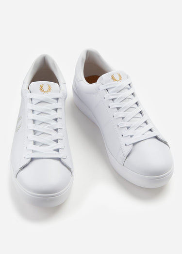 Fred Perry Schoenen Spencer leather - white