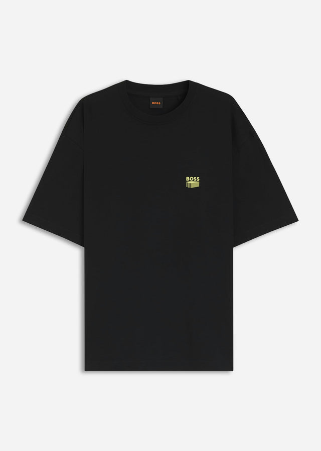 Hugo Boss T-shirts Te brutalism - black