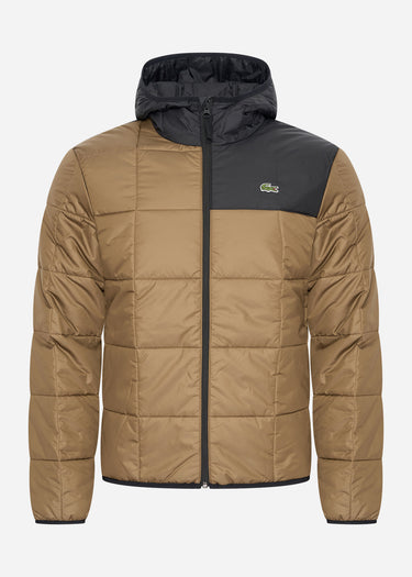 Lacoste Jassen Puffer jacket - cookie black