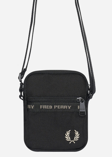 Fred Perry Tassen Fp taped side bag - black warm grey