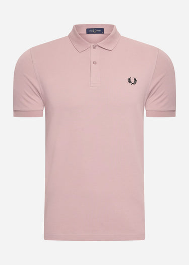Fred Perry Polo's Plain fred perry shirt - dusty rs pink black