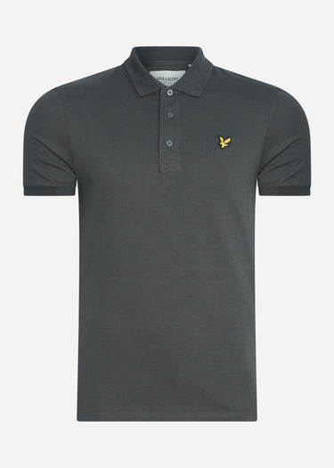 Lyle & Scott Polo's 3 pack plain polo shirt - gunmetal - jet black - cove