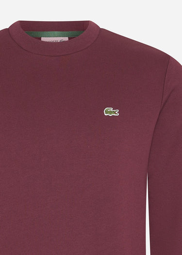 Lacoste Truien Sweatshirt - expresso