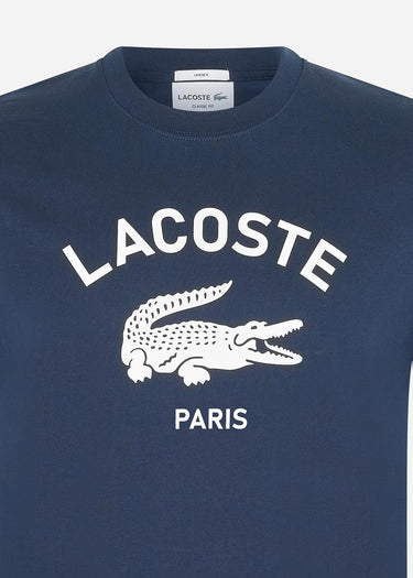Lacoste T-shirts Tee shirt - navy blue