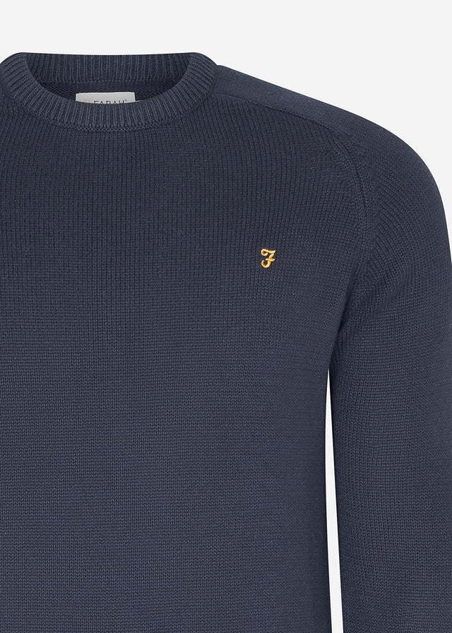 Farah Truien Sweater kingsbury crew sweat - true navy
