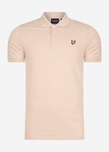 Lyle & Scott Polo's Plain polo shirt - sesame