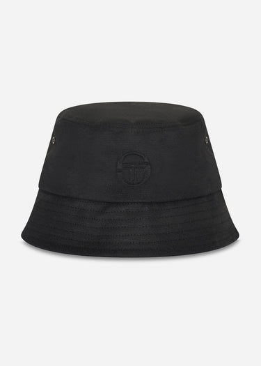 Sergio Tacchini Bucket Hats Potent tonal bucket hat - black