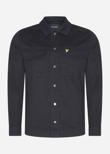 Lyle & Scott Overshirts Bedford cord overshirt - jet black