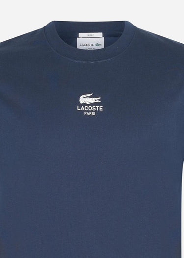 Lacoste T-shirts Tee shirt- navy blue