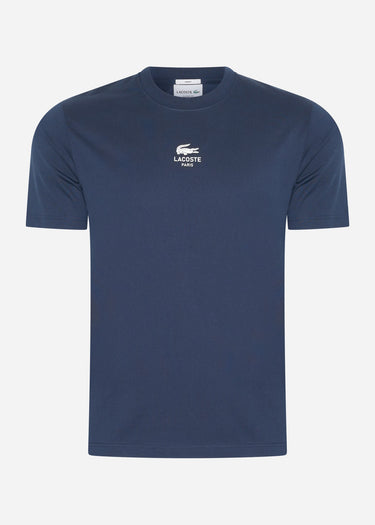 Lacoste T-shirts Tee shirt- navy blue