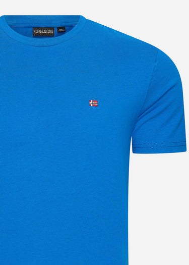 Napapijri T-shirts Salis ss sum t-shirt - blue lapis