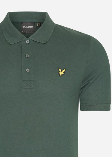 Lyle & Scott Polo's Plain polo shirt - argyle teal