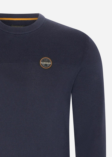 Napapijri Truien Derri crewneck sweater - blue marine