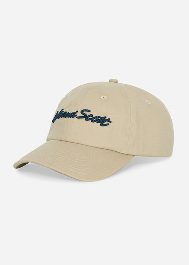 Lyle & Scott Petten Script embroidery baseball cap - viaduct