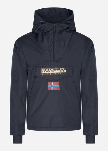 Napapijri Jassen Winter Rainforest overhead jacket next - black