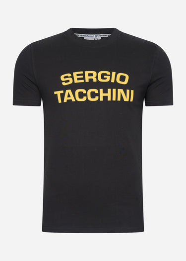 Sergio Tacchini T-shirts Rocco tee - black
