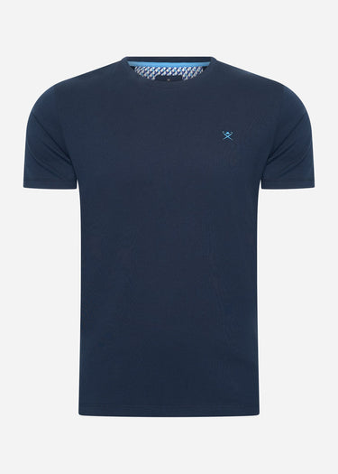 Hackett London T-shirts Swim trim logo tee - navy
