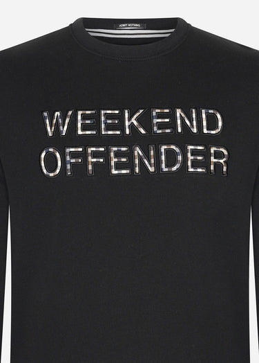 Weekend Offender Truien Warwick - black mid house check