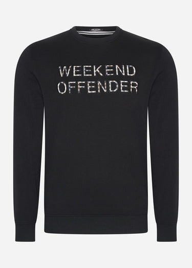 Weekend Offender Truien Warwick - black mid house check