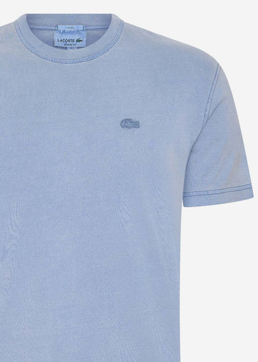 Lacoste T-shirts Tone tee - eco stonewash