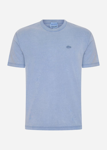 Lacoste T-shirts Tone tee - eco stonewash