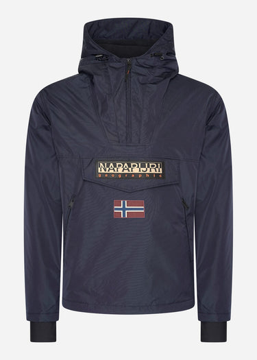 Napapijri Jassen Winter Rainforest overhead jacket next - blue marine