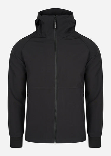 Weekend Offender Jassen Stipe softshell jacket - black