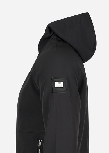Weekend Offender Jassen Stipe softshell jacket - black