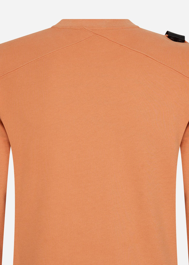 MA.Strum Truien Core crew sweat - coral gold
