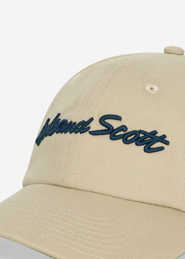 Lyle & Scott Petten Script embroidery baseball cap - viaduct