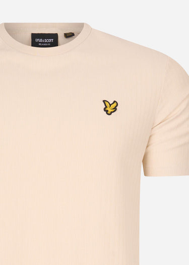 Lyle & Scott T-shirts Ridge t-shirt - sesame