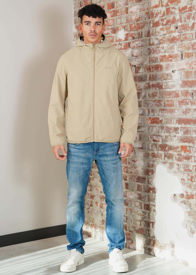 Barbour Jassen Barbour reversible kemble showerproof jacket - washed stone