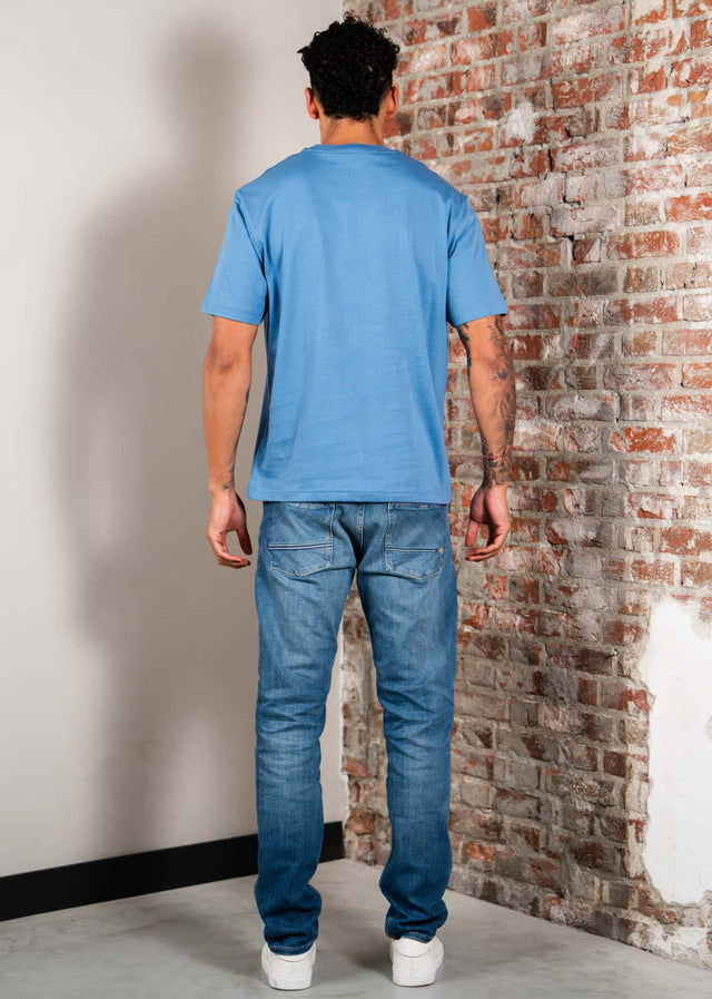 Lacoste T-shirts Cotton t-shirt - abyss blue