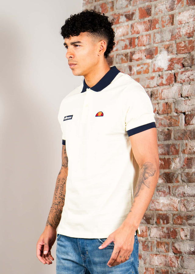 Ellesse Polo's Lessepsia polo - light yellow navy