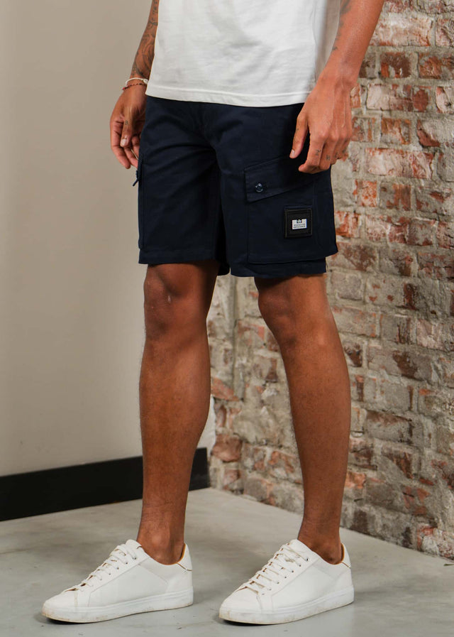 Weekend Offender Korte Broeken Ksar cargo short - navy