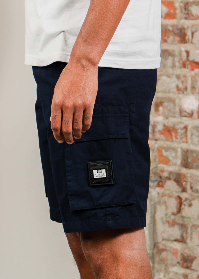 Weekend Offender Korte Broeken Mascia cargo short - navy