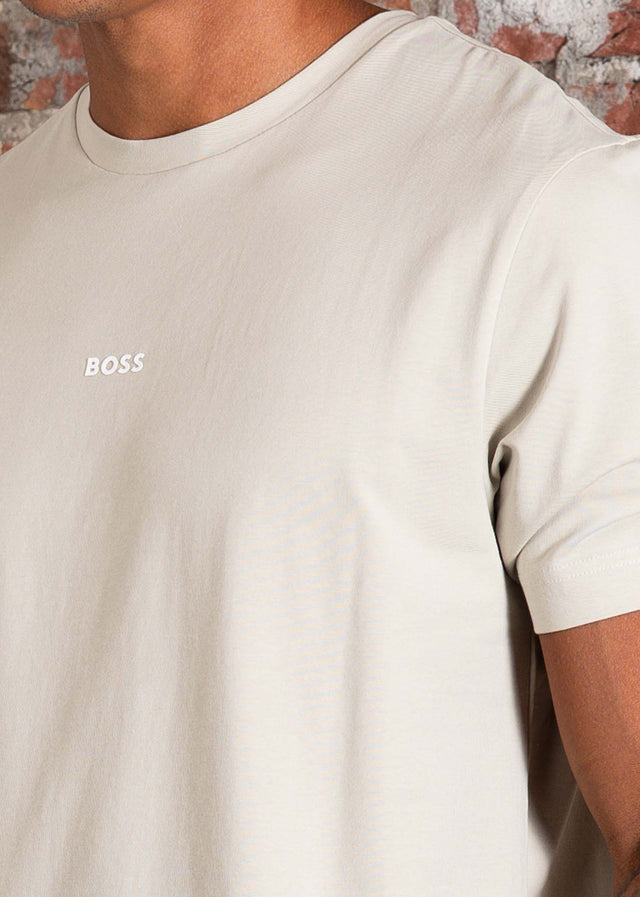 Hugo Boss T-shirts Tchup - light beige