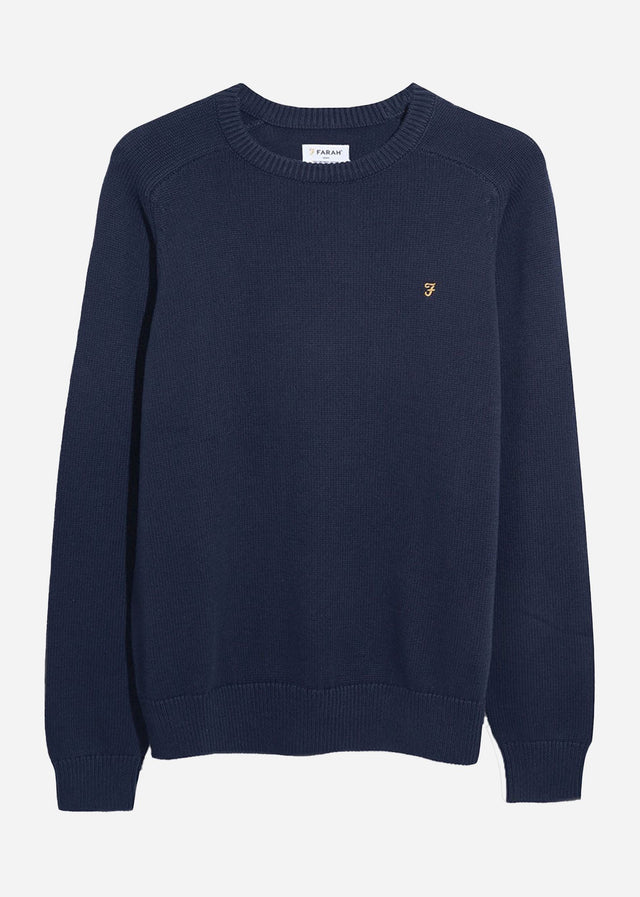 Farah Truien Sweater kingsbury crew sweat - true navy