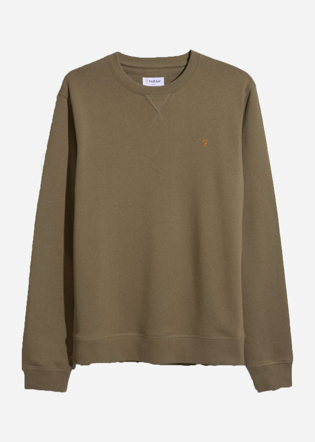 Farah Truien Sweatshirt tim new crew - farah khaki marl