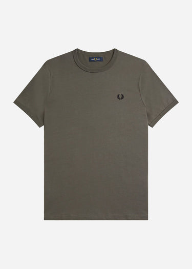 Fred Perry T-shirts Ringer t-shirt - field green