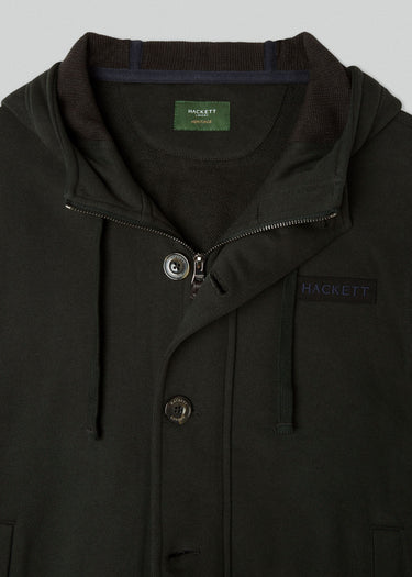 Hackett London Vesten Heritage hoody full zip - forest night