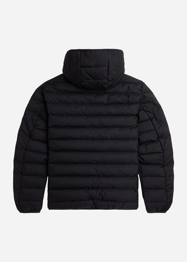 Fred Perry Jassen Hooded insulated jacket - black