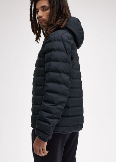 Fred Perry Jassen Hooded insulated jacket - navy